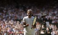 Nick Kyrgios at the 2022 Championships.